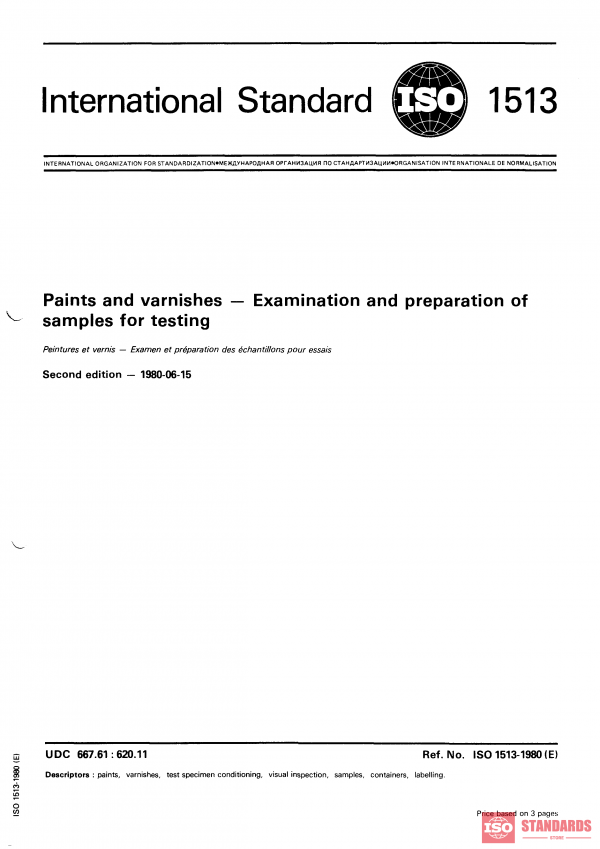 ISO 1513:1980 PDF
