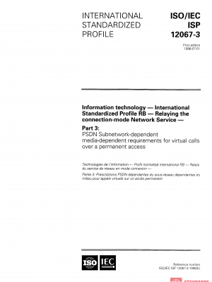 ISO/IEC ISP 12067-3:1996 PDF