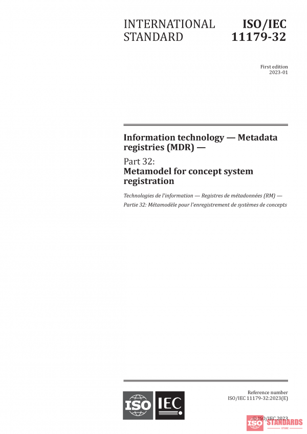 ISO/IEC 11179-32:2023 PDF