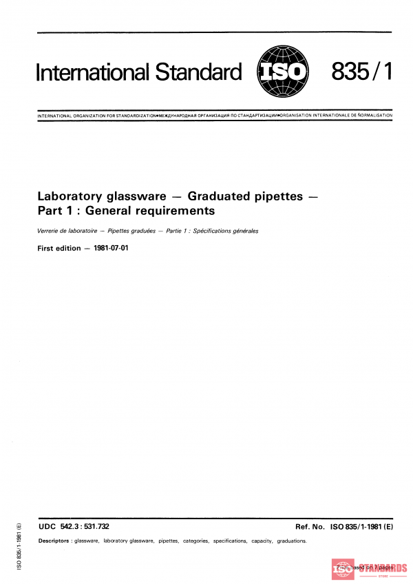 ISO 835-1:1981 PDF