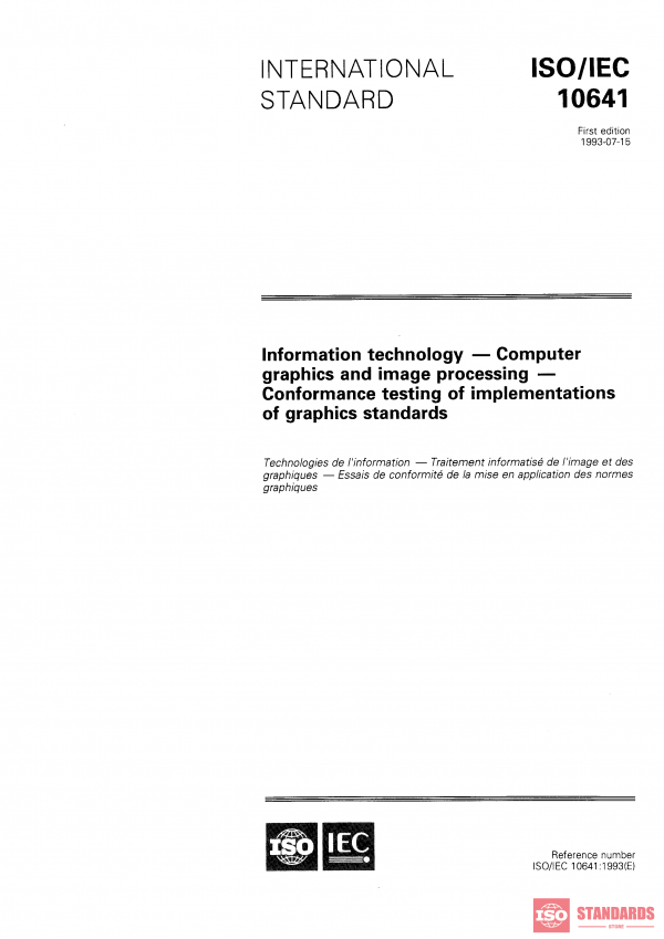 ISO/IEC 10641:1993 PDF