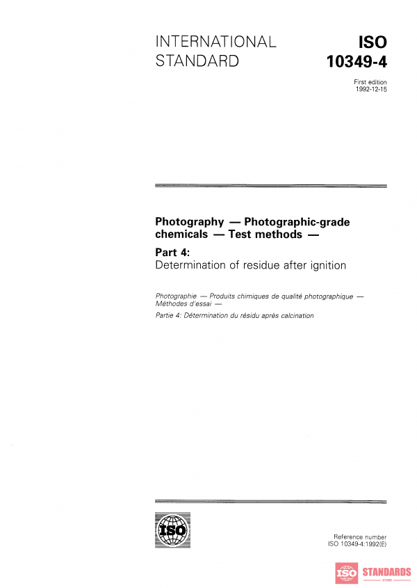 ISO 10349-4:1992 PDF