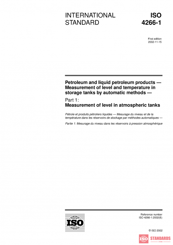 ISO 4266-1:2002 PDF