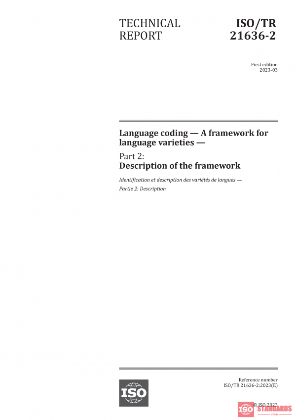 ISO/TR 21636-2:2023 PDF