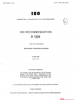 ISO/R 1224:1971 PDF