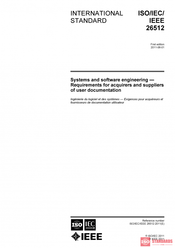 ISO/IEC/IEEE 26512:2011 PDF