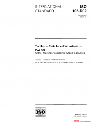 ISO 105-D02:1993 PDF