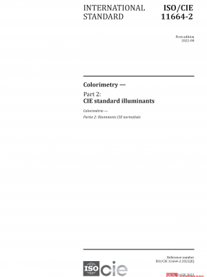 ISO/CIE 11664-2:2022 PDF