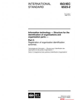 ISO/IEC 6523-2:1998 PDF