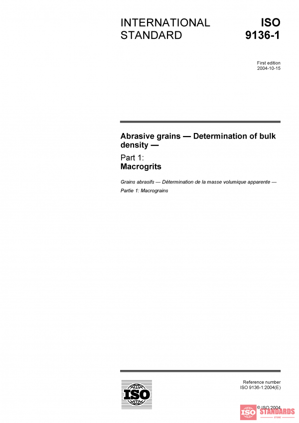 ISO 9136-1:2004 PDF