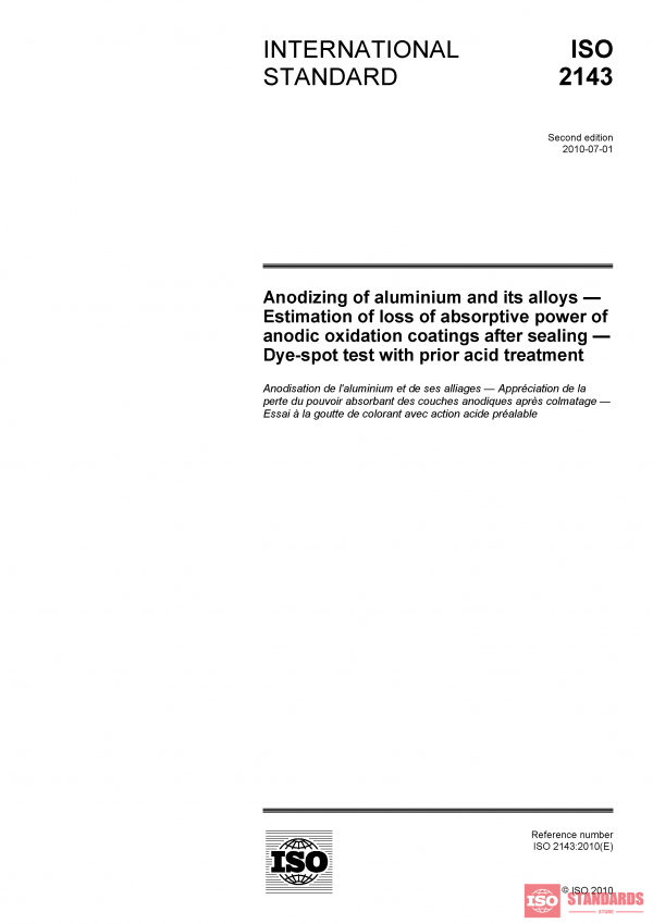 ISO 2143:2010 PDF