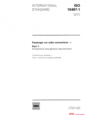 ISO 10487-1:1992 PDF