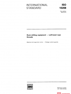 ISO 10208:1991 PDF
