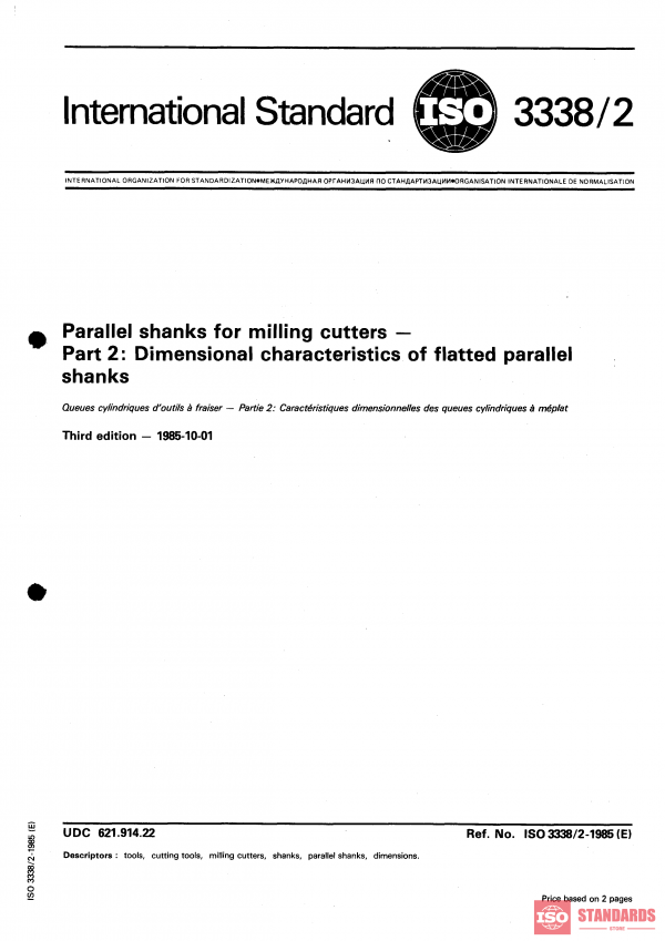 ISO 3338-2:1985 PDF