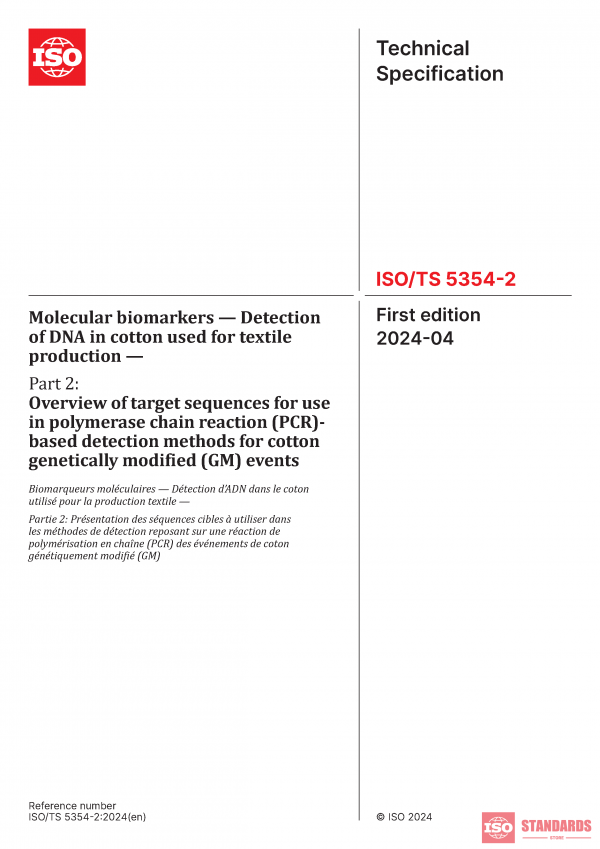 ISO/TS 5354-2:2024 PDF