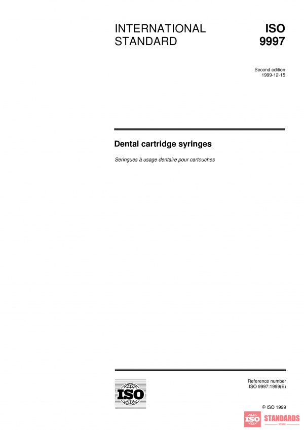 ISO 9997:1999 PDF