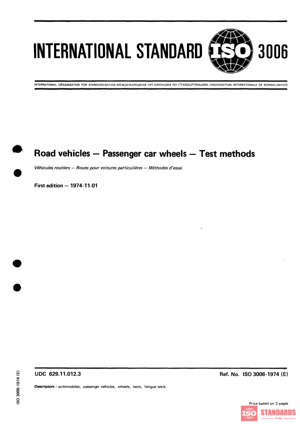 ISO 3006:1974 PDF