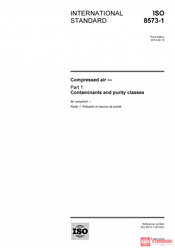 ISO 8573-1:2010 PDF