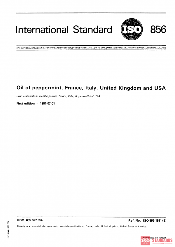 ISO 856:1981 PDF