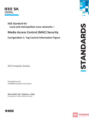 ISO/IEC/IEEE 8802-1AE:2020/Cor 1:2021 PDF