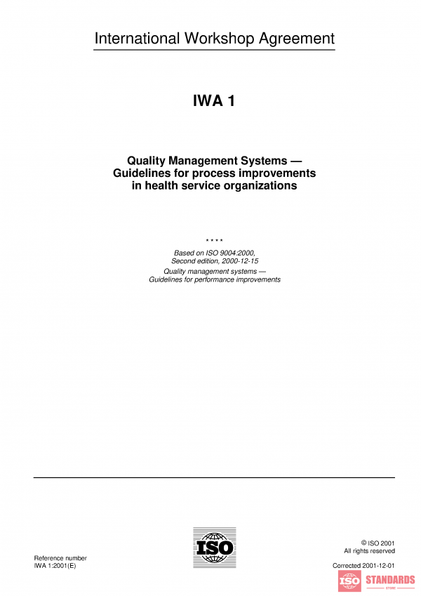 IWA 1:2001 PDF