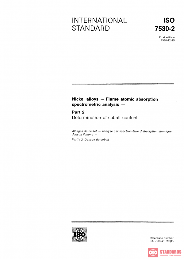 ISO 7530-2:1990 PDF
