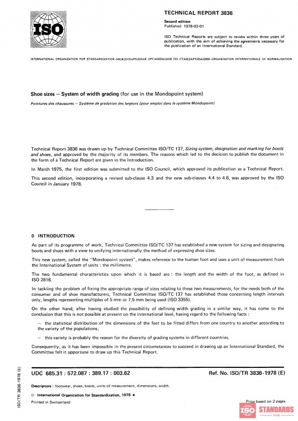 ISO/TR 3836:1978 PDF