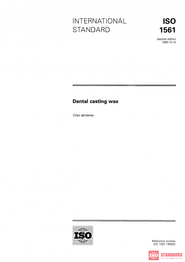 ISO 1561:1995 PDF