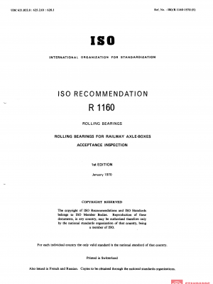 ISO/R 1160:1970 PDF