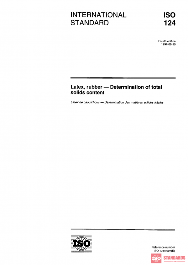 ISO 124:1997 PDF
