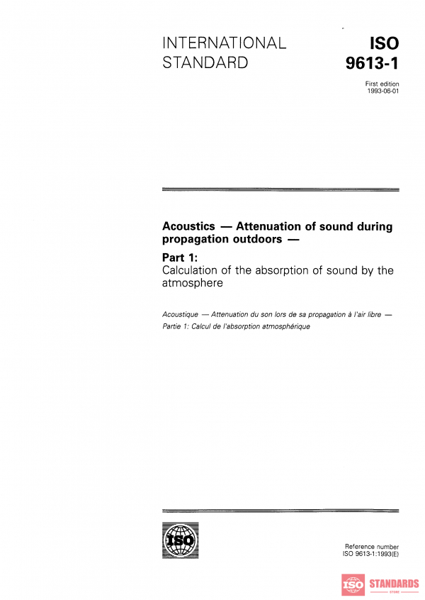 ISO 9613-1:1993 PDF