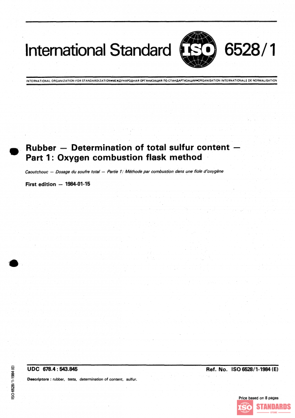 ISO 6528-1:1984 PDF