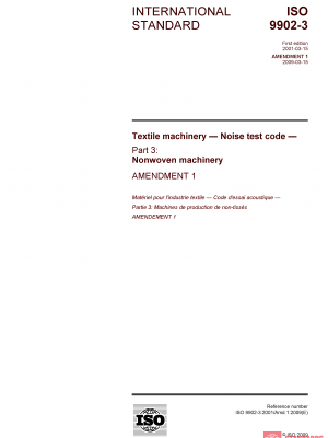 ISO 9902-3:2001/Amd 1:2009 PDF