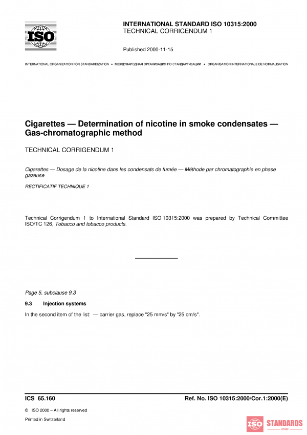 ISO 10315:2000/Cor 1:2000 PDF