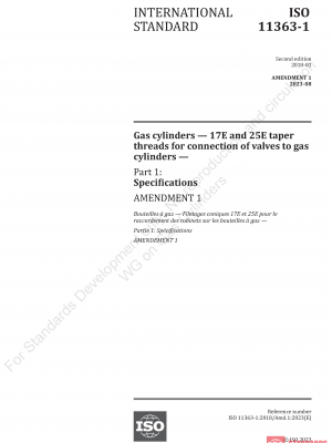 ISO 11363 WG 2018+A1:2023 PDF
