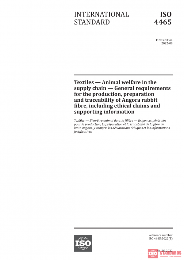 ISO 4465:2022 PDF