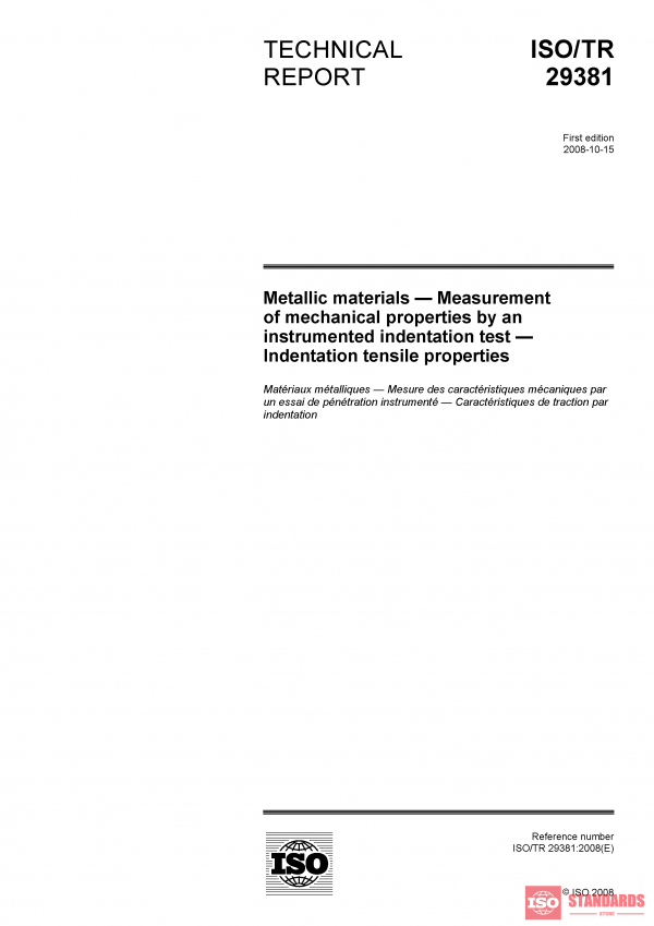 ISO/TR 29381:2008 PDF