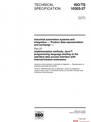 ISO/TS 10303-27:2000 PDF