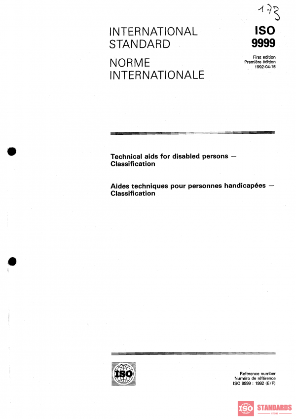 ISO 9999:1992 PDF