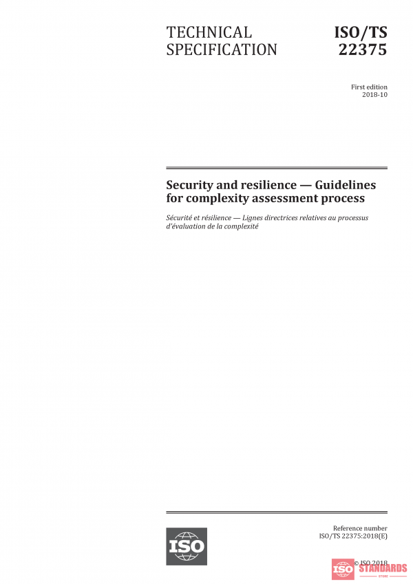 ISO/TS 22375:2018 PDF