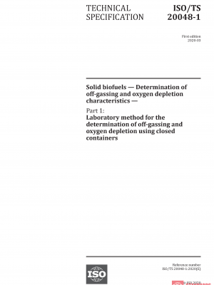 ISO/TS 20048-1:2020 PDF