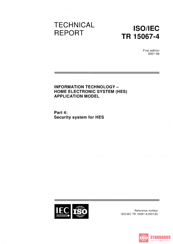 ISO/IEC TR 15067-4:2001 PDF