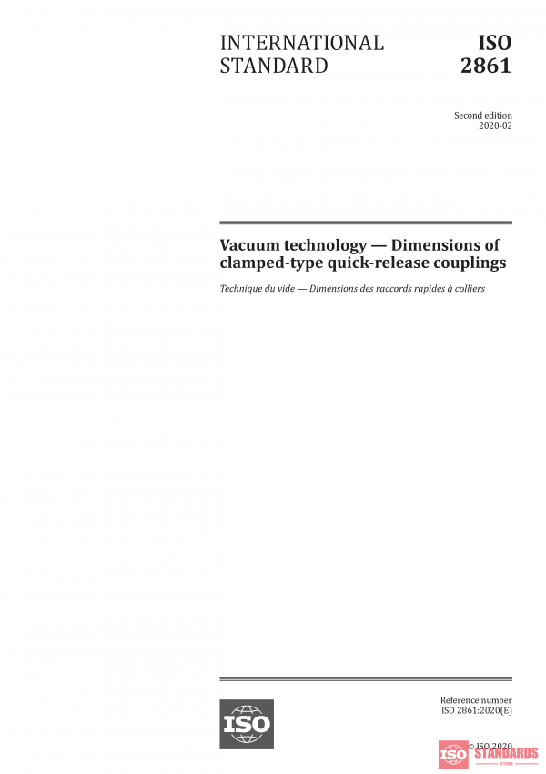 ISO 2861:2020 PDF