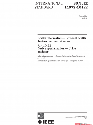 ISO/IEEE 11073-10422:2017 PDF