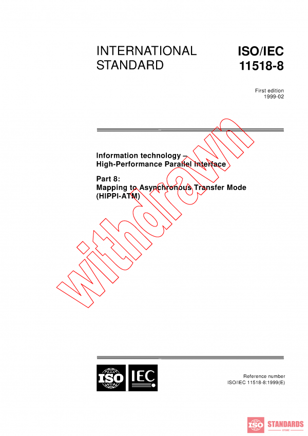 ISO/IEC 11518-8:1999 PDF