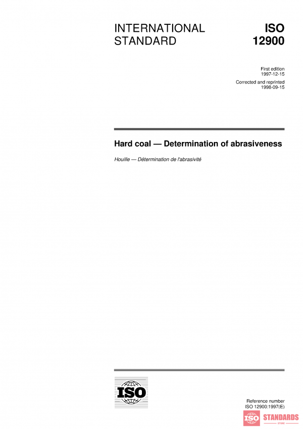 ISO 12900:1997 PDF