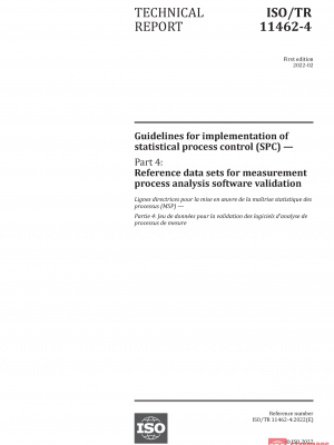 ISO/TR 11462-4:2022 PDF