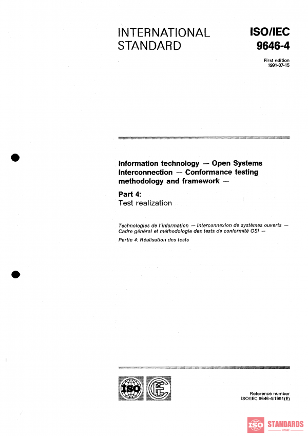 ISO/IEC 9646-4:1991 PDF