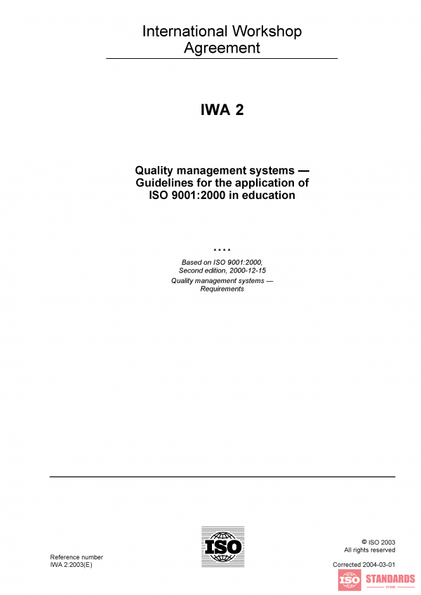 IWA 2:2003 PDF