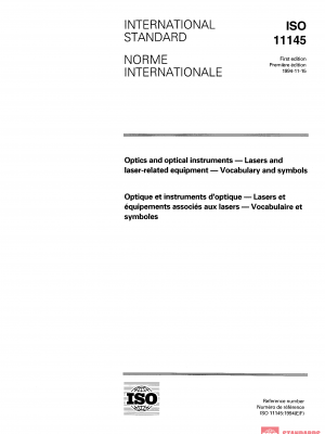 ISO 11145:1994 PDF